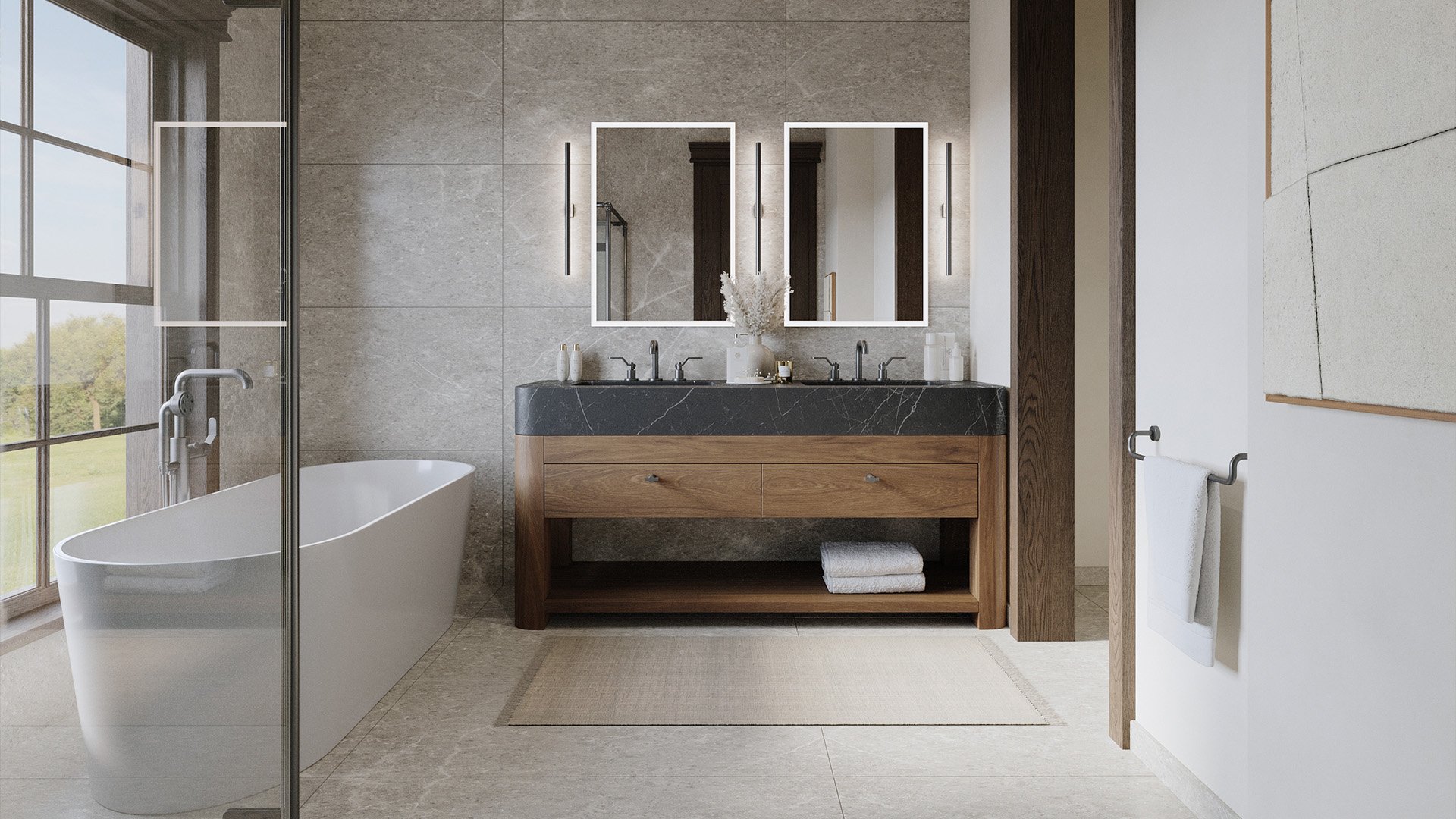 Golf Villas Gallery 16x9 Ratio - Bathroom Golf Villas Gallery 16x9 Ratio - Bathroom
